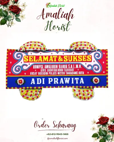 Karangan Bunga Ucapan Selamat di Sembawa